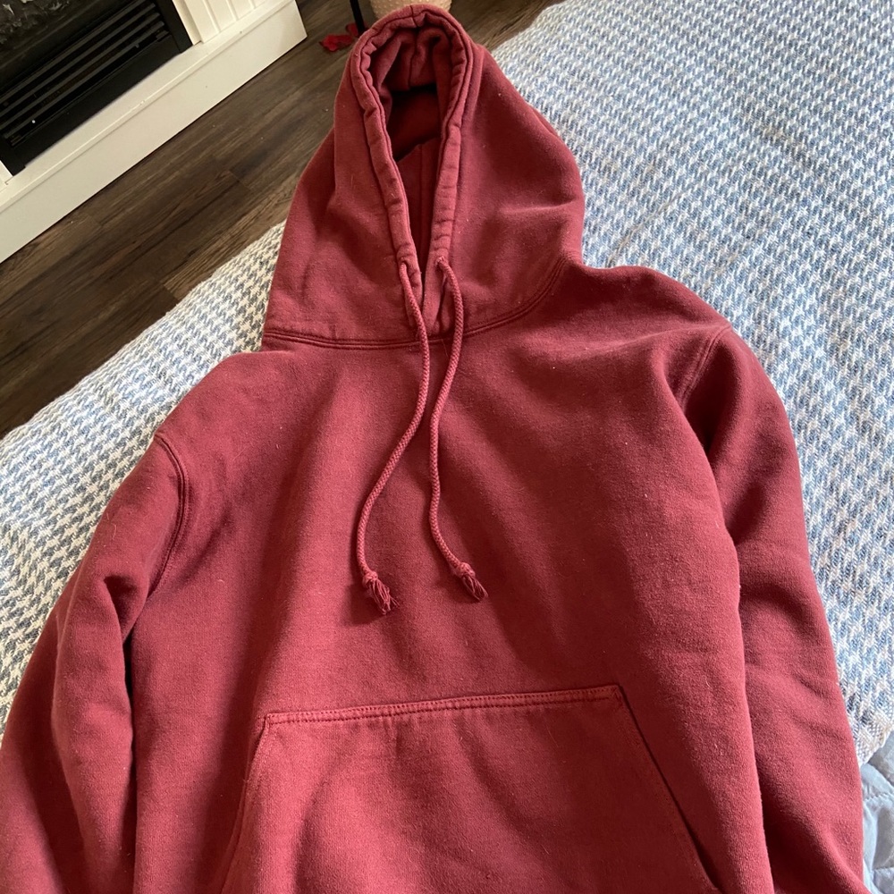 Maroon Brandy Melville hoodie